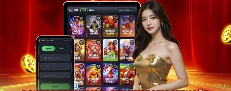 Comparação APP mobile vs versão web da 077win